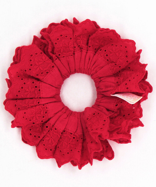 GOOD SQUISH(グッドスクイッシュ)の「GOOD SQUISH/グッドスクイッシュ BABY BLUMBERG / ヘアアクセサリー / シュシュ(シュシュ・レディース・レッド/ブラック/ホワイト・ONE SIZE)」の3枚目の写真