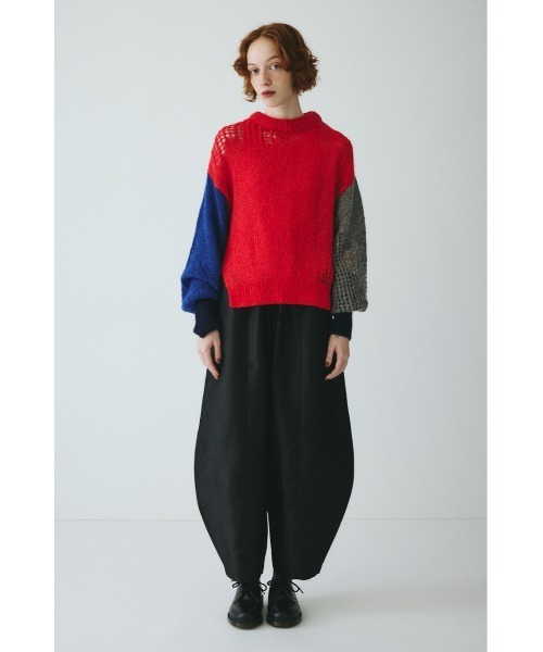 HeRIN.CYE（ヘリンドットサイ）の「Random knit tops　　ランダムニットトップス（ニット/セーター・レディース・レッド系その他/ブルー系その他3/イエロー系その他・FREE）」の11枚目の写真