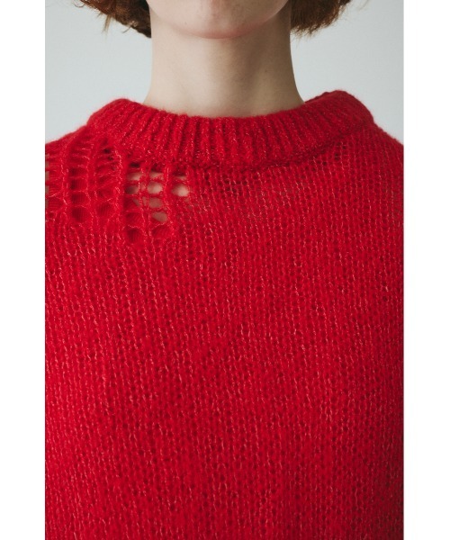 HeRIN.CYE（ヘリンドットサイ）の「Random knit tops　　ランダムニットトップス（ニット/セーター・レディース・レッド系その他/ブルー系その他3/イエロー系その他・FREE）」の14枚目の写真