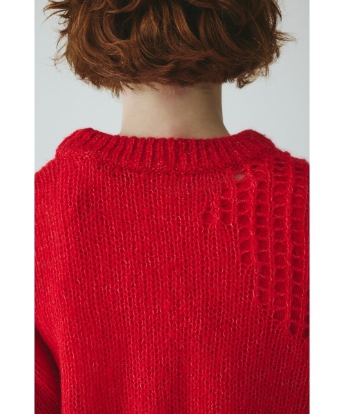HeRIN.CYE（ヘリンドットサイ）の「Random knit tops　　ランダムニットトップス（ニット/セーター・レディース・レッド系その他/ブルー系その他3/イエロー系その他・FREE）」の15枚目の写真