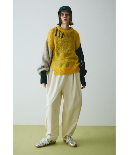 HeRIN.CYE（ヘリンドットサイ）の「Random knit tops　　ランダムニットトップス（ニット/セーター・レディース・レッド系その他/ブルー系その他3/イエロー系その他・FREE）」の19枚目の写真