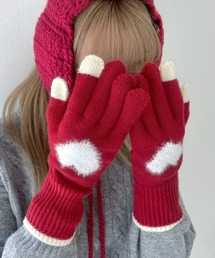 WEGO(ウィゴー)のWEGO/ハートデザイングローブ(手袋)