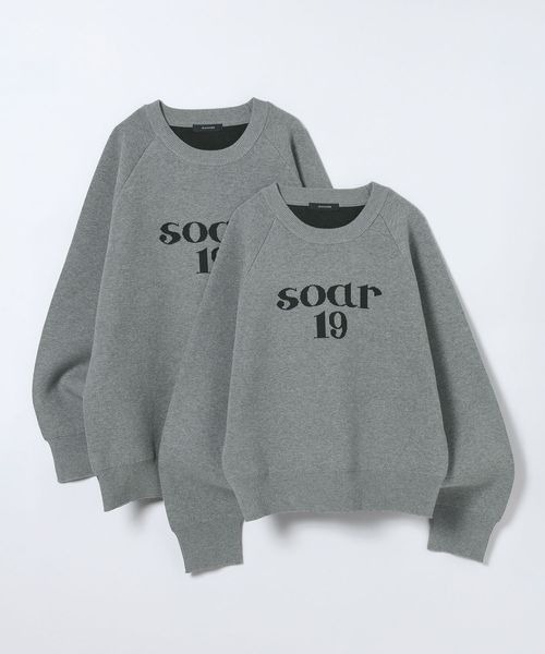 JEANASIS(ジーナシス)の「【選べるサイズ】12G Wフェイスロゴプルオーバー/618841(ニット/セーター・レディース・ネイビー/グレー/ボルドー・MEDIUM/LARGE)」の9枚目の写真