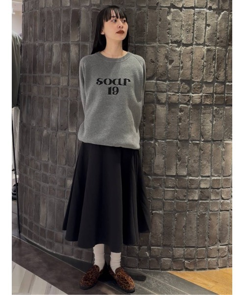 JEANASIS(ジーナシス)の「【選べるサイズ】12G Wフェイスロゴプルオーバー/618841(ニット/セーター・レディース・ネイビー/グレー/ボルドー・MEDIUM/LARGE)」の14枚目の写真