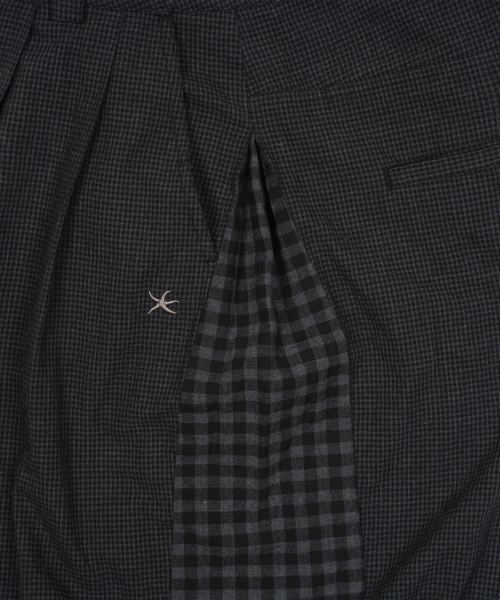 THECOLDESTMOMENT(ザコールデストモーメント)の「TCM starfish check pants (charcoal)(その他パンツ・メンズ・その他・SMALL/MEDIUM/LARGE)」の5枚目の写真