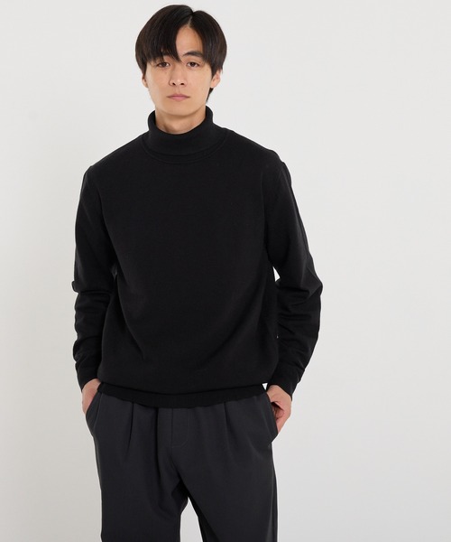 スリムタートルネックニット（ニット/セーター）｜coca（coca）（コカ