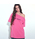 NICK&NICOLE�i�j�b�N�A���h�j�R�[���j�́uNICOLE ONE SHOULDER RELAXED LOGO TOP_PINK�iT�V���c/�J�b�g�\�[�j�v�bPINK