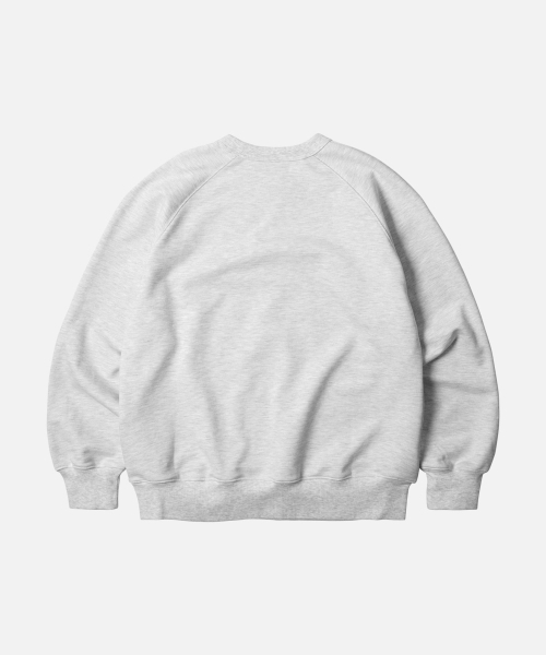 FRIZMWORKS(フリズムワークス)の「TURTLE ISLAND SWEATSHIRT _ WHITE MELANGE(スウェット・メンズ・その他・LARGE/X-LARGE/SMALL/MEDIUM)」の2枚目の写真