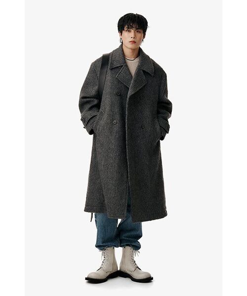 MUSINSA STANDARD（ムシンサスタンダード）の「コットンリブクルーネックニット[オートミール]（ニット/セーター・メンズ・その他・SMALL/MEDIUM/LARGE/X-LARGE/XX-LARGE）」の9枚目の写真