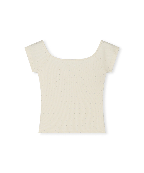 MOAA(モア)の「ムーンライトスクープTシャツ(アイボリー)(Tシャツ/カットソー・レディース・その他・SMALL/MEDIUM)」の3枚目の写真