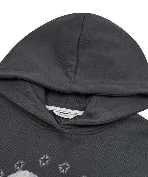 TYPESERVICE（タイプサービス）の「Furry Puppy Hoodie [Charcoal]（パーカー・レディース・その他・FREE）」の4枚目の写真