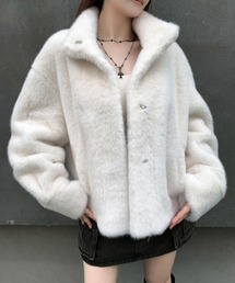 VEILA（ヴェイラ）の「フェイクファーボリュームジャケット（その他アウター）」