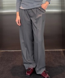 Ameri | UND CORD DETAIL STRAIGHT PANTS(スラックス)