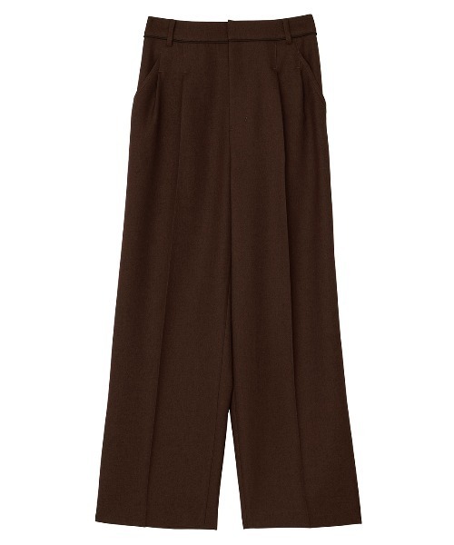 Ameri（アメリ）の「UND CORD DETAIL STRAIGHT PANTS（スラックス・レディース・グリーン/ブラウン/グレー・SMALL/MEDIUM）」の12枚目の写真