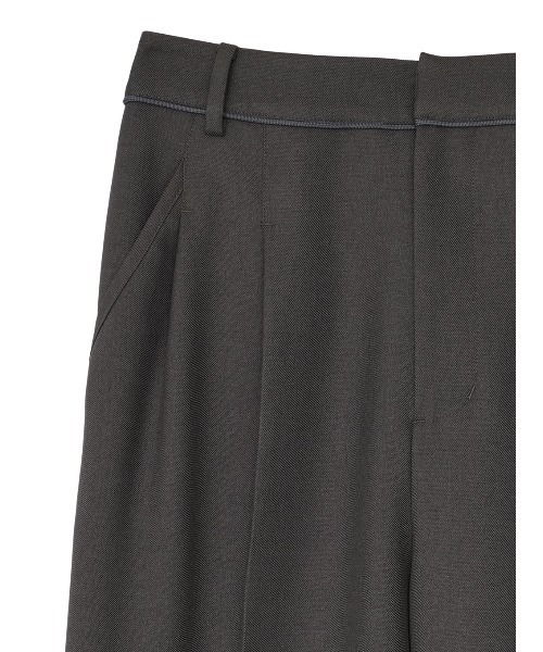 Ameri（アメリ）の「UND CORD DETAIL STRAIGHT PANTS（スラックス・レディース・グリーン/ブラウン/グレー・SMALL/MEDIUM）」の15枚目の写真