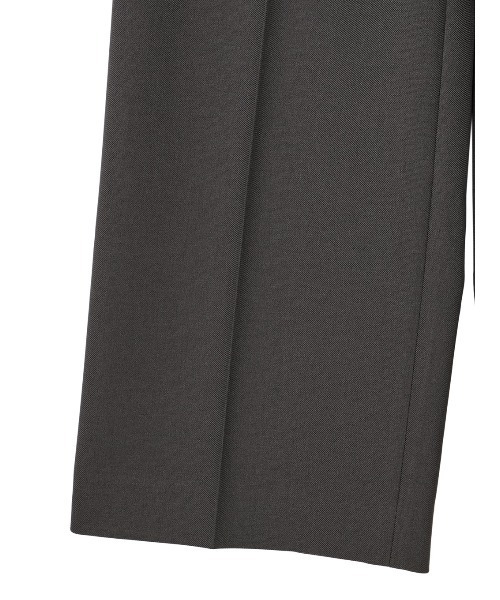 Ameri（アメリ）の「UND CORD DETAIL STRAIGHT PANTS（スラックス・レディース・グリーン/ブラウン/グレー・SMALL/MEDIUM）」の16枚目の写真