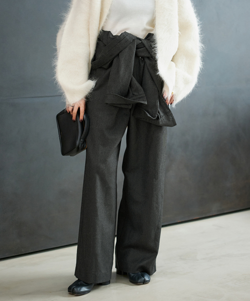 plage（プラージュ）の「R’IAM オールインワン（つなぎ/オールインワン・レディース・チャコールグレー・36/38）」の18枚目の写真