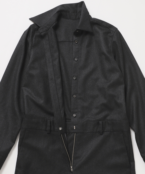 plage（プラージュ）の「R’IAM オールインワン（つなぎ/オールインワン・レディース・チャコールグレー・36/38）」の4枚目の写真