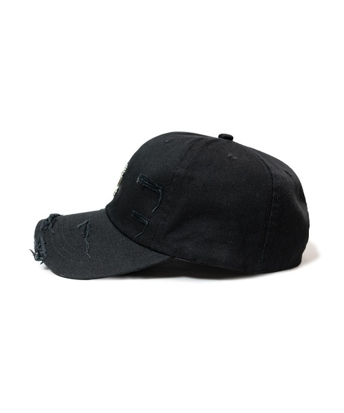 JACKROSE(ジャックローズ)の「UG-クロスダメージCAP(キャップ・メンズ・ホワイト/ブラック・FREE)」の16枚目の写真