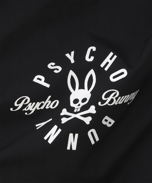 Psycho Bunny（サイコバニー）の「[GOLF]サークルロゴ リバーシブルスニードジャック（ブルゾン・メンズ・ライトグレー/ブラック・X-LARGE/LARGE/MEDIUM）」の9枚目の写真