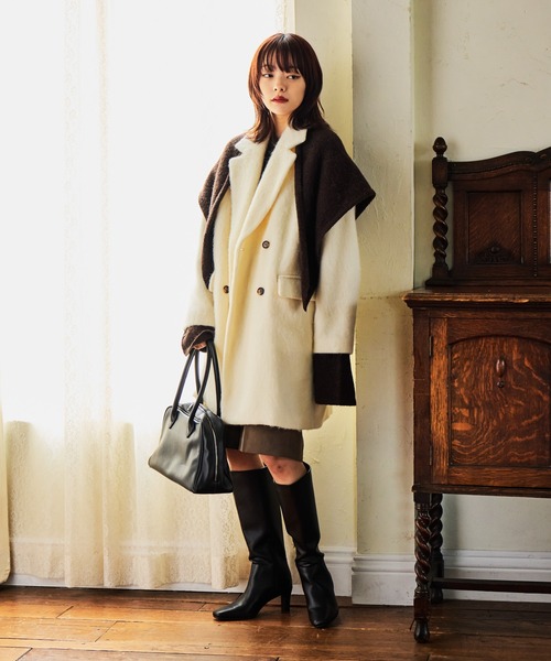 mysty woman（ミスティウーマン）の「タックバミューダハーフパンツ 625328（その他パンツ・レディース・モカ/ブラック・FREE）」の10枚目の写真