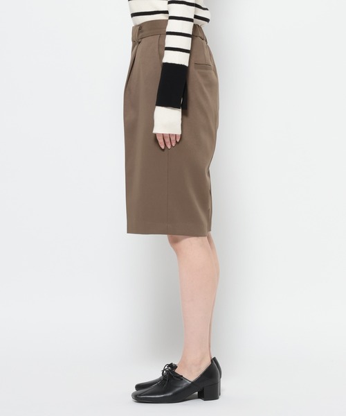 mysty woman（ミスティウーマン）の「タックバミューダハーフパンツ 625328（その他パンツ・レディース・モカ/ブラック・FREE）」の13枚目の写真