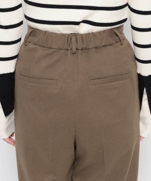 mysty woman（ミスティウーマン）の「タックバミューダハーフパンツ 625328（その他パンツ・レディース・モカ/ブラック・FREE）」の15枚目の写真