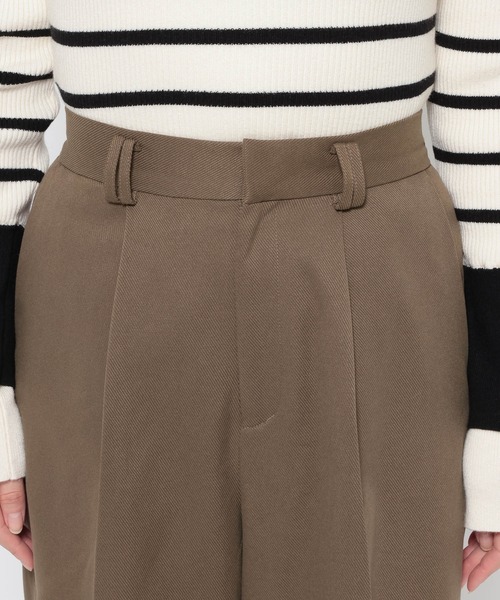 mysty woman（ミスティウーマン）の「タックバミューダハーフパンツ 625328（その他パンツ・レディース・モカ/ブラック・FREE）」の17枚目の写真