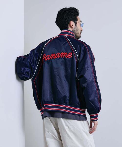 PARIS SAINT-GERMAIN(パリサンジェルマン)の「【Paris Saint-Germain / パリ・サン=ジェルマン】 JP Iconic Satin Zip(その他アウター・メンズ・ホワイト/ネイビー・MEDIUM/LARGE/X-LARGE)」の13枚目の写真