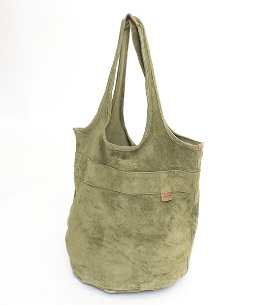 hobo（ホーボー）の「【Ciaopanic】×【hobo/ホーボー】別注PigLeather Tote Bag S（トートバッグ・レディース・ブラック/ブラウン/ナチュラル/オリーブ/ブルー・FREE）」の5枚目の写真