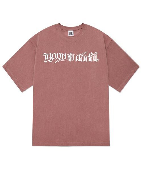 KAN6312(カン6312)の「KTPP0080 カンシンバルピグメント半袖Tシャツ - ピンク(Tシャツ/カットソー・メンズ・その他・MEDIUM/LARGE/X-LARGE)」の1枚目の写真