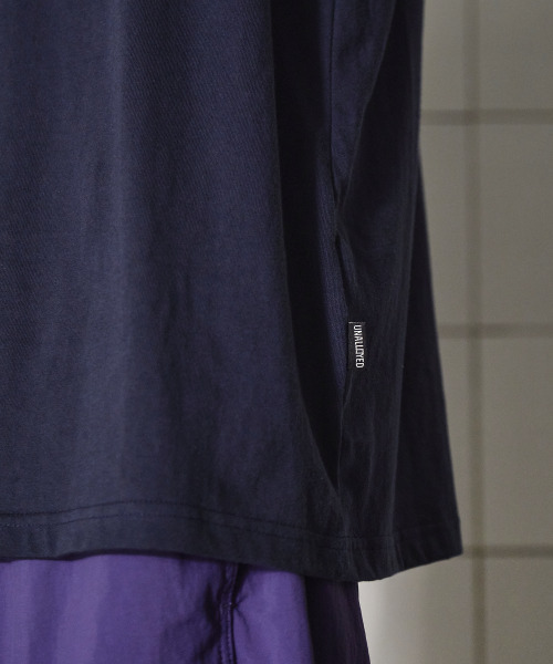 UNALLOYED（アナロイド）の「アーチロゴTシャツ / ネイビー（Tシャツ/カットソー・メンズ・その他・SMALL/MEDIUM/LARGE）」の5枚目の写真