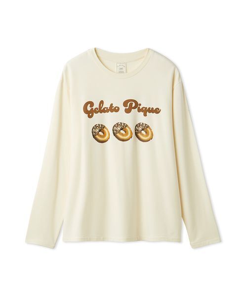 gelato pique（ジェラートピケ）の「ドーナツワンポイントロンT