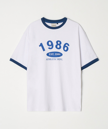 TRADCLUB（トラッドクラブ）の「1986 リンガーT ブルー（Tシャツ/カットソー）」