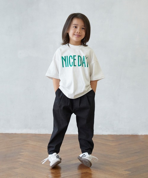 FOV(フォブ)の「FOV/フォブ NICE DAY Tシャツ(Tシャツ/カットソー・キッズ・ブラック/チャコールグレー/ホワイト・M/L/XL/S)」の5枚目の写真