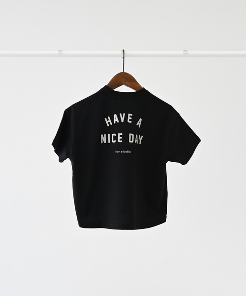 FOV(フォブ)の「FOV/フォブ NICE DAY Tシャツ(Tシャツ/カットソー・キッズ・ブラック/チャコールグレー/ホワイト・M/L/XL/S)」の15枚目の写真