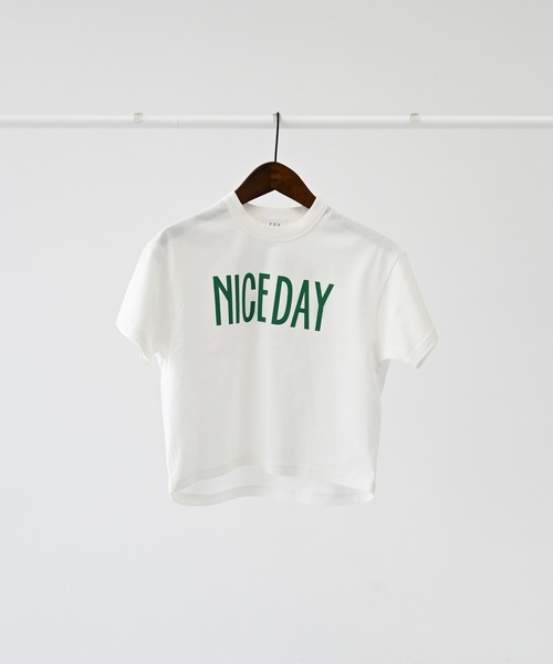 FOV(フォブ)の「FOV/フォブ NICE DAY Tシャツ(Tシャツ/カットソー・キッズ・ブラック/チャコールグレー/ホワイト・M/L/XL/S)」の13枚目の写真