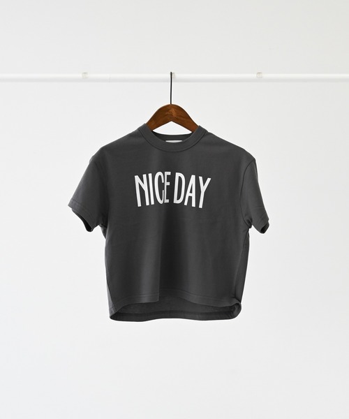 FOV(フォブ)の「FOV/フォブ NICE DAY Tシャツ(Tシャツ/カットソー・キッズ・ブラック/チャコールグレー/ホワイト・M/L/XL/S)」の17枚目の写真