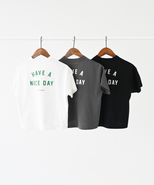 FOV(フォブ)の「FOV/フォブ NICE DAY Tシャツ(Tシャツ/カットソー・キッズ・ブラック/チャコールグレー/ホワイト・M/L/XL/S)」の22枚目の写真