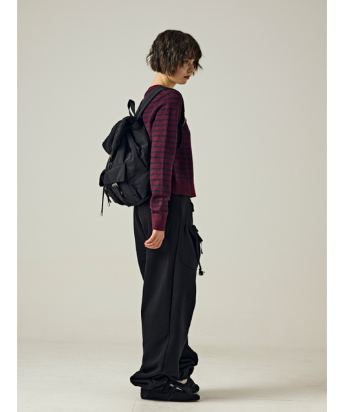Salad bowls（サラダボール）の「CLOUD BACKPACK [BLACK]（バックパック/リュック・レディース・ブラック・FREE）」の5枚目の写真