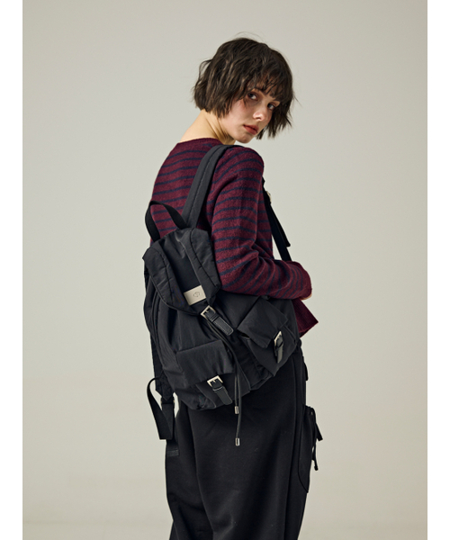 Salad bowls（サラダボール）の「CLOUD BACKPACK [BLACK]（バックパック/リュック・レディース・ブラック・FREE）」の10枚目の写真