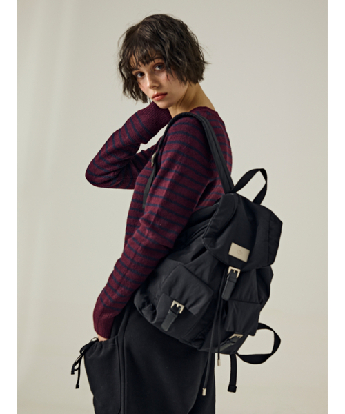 Salad bowls（サラダボール）の「CLOUD BACKPACK [BLACK]（バックパック/リュック・レディース・ブラック・FREE）」の11枚目の写真