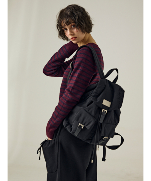 Salad bowls（サラダボール）の「CLOUD BACKPACK [BLACK]（バックパック/リュック・レディース・ブラック・FREE）」の13枚目の写真
