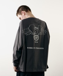 CASPER JOHN AIVER（キャスパージョンアイバー）の「AIVER　HAWK WIP L/S TEE（Tシャツ/カットソー）」