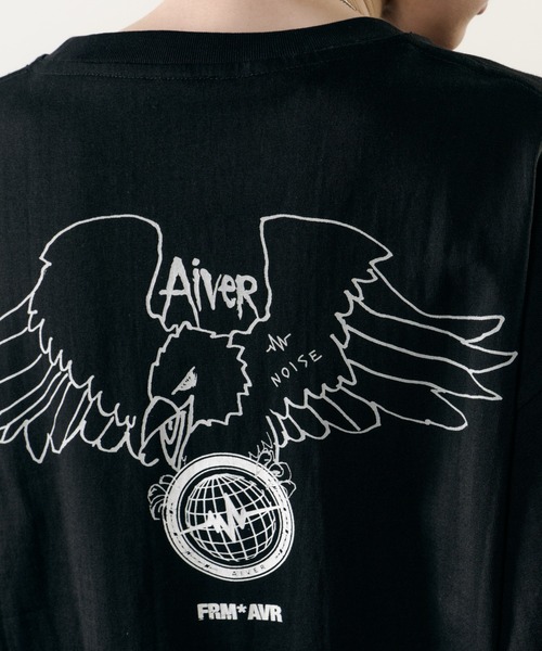 AIVER(アイバー)の「AIVER HAWK WIP L/S TEE(Tシャツ/カットソー・メンズ・ブラック/チャコールグレー/オフホワイト・LARGE/MEDIUM/SMALL)」の12枚目の写真