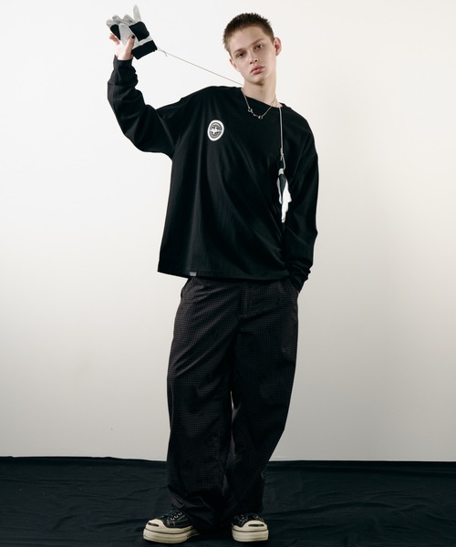 AIVER(アイバー)の「AIVER HAWK WIP L/S TEE(Tシャツ/カットソー・メンズ・ブラック/チャコールグレー/オフホワイト・LARGE/MEDIUM/SMALL)」の13枚目の写真