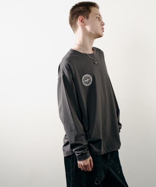 AIVER(アイバー)の「AIVER HAWK WIP L/S TEE(Tシャツ/カットソー・メンズ・ブラック/チャコールグレー/オフホワイト・LARGE/MEDIUM/SMALL)」の21枚目の写真