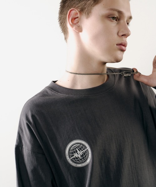 AIVER(アイバー)の「AIVER HAWK WIP L/S TEE(Tシャツ/カットソー・メンズ・ブラック/チャコールグレー/オフホワイト・LARGE/MEDIUM/SMALL)」の22枚目の写真