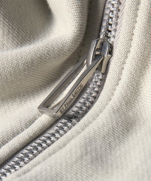 PS Paul Smith(ピーエスポールスミス)の「Sports Stripe Zebra ワンポイント パーカ / 162503 361R(パーカー・メンズ・オフホワイト・XX-LARGE/SMALL/MEDIUM/LARGE/X-LARGE)」の8枚目の写真