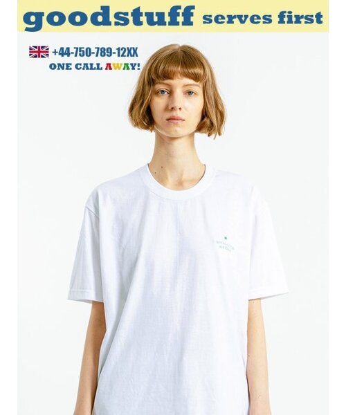 ROYAL CLUB HOLIDAY(ロイヤルクラブホリデー)の「RCHロゴ半袖Tシャツホワイト(Tシャツ/カットソー・レディース・ホワイト・MEDIUM/LARGE/X-LARGE)」の3枚目の写真